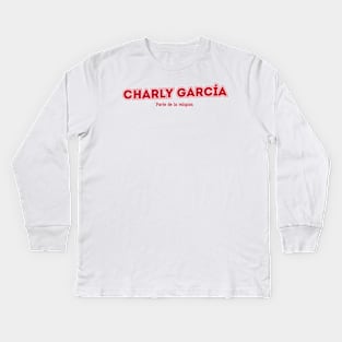 Charly García Kids Long Sleeve T-Shirt